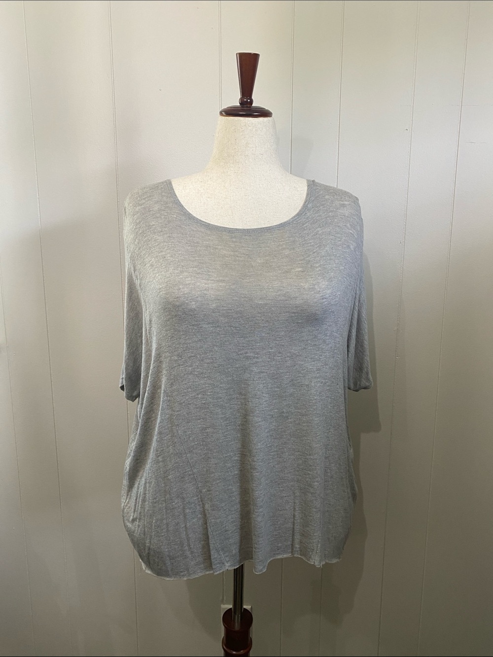 Silence + Noise (Urban Outfitters Brand) oversized dolman light grey